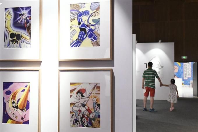 纪念铁壁阿童木公映40周年,北京举行手冢治虫特展 纪念铁壁阿童木公映40周年,北京举行手冢治虫特展