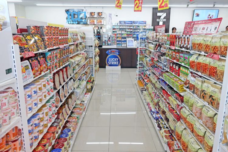 日本便利店7月份销售额时隔6年零5个月出现下滑 日本便利店7月份销售额时隔6年零5个月出现下滑