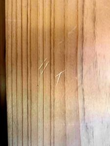 名古屋城本丸御殿2处柱子遭游客刻字,不可修复! 名古屋城本丸御殿2处柱子遭游客刻字,不可修复!