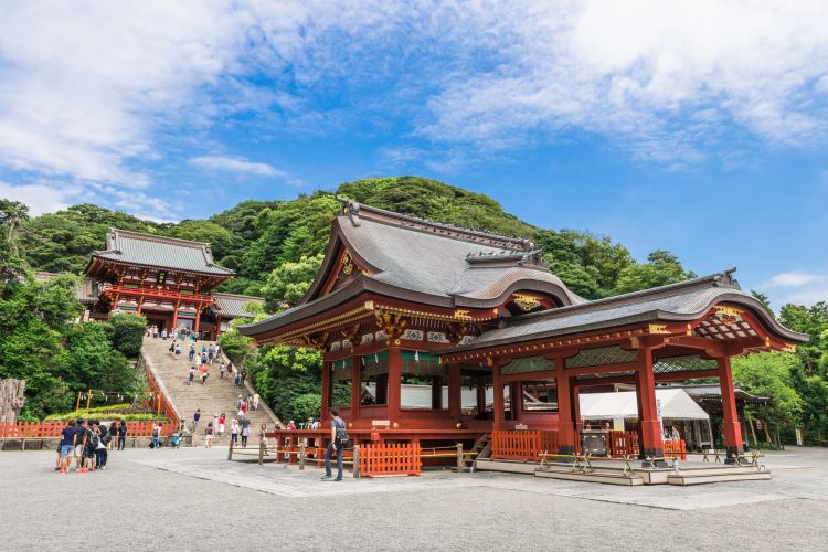 日本靖国神社俯瞰图图片