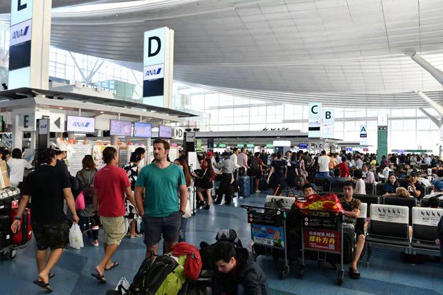 受台风19号影响，ANA和JAL两天内停飞2170趟航班、35万人受到影响