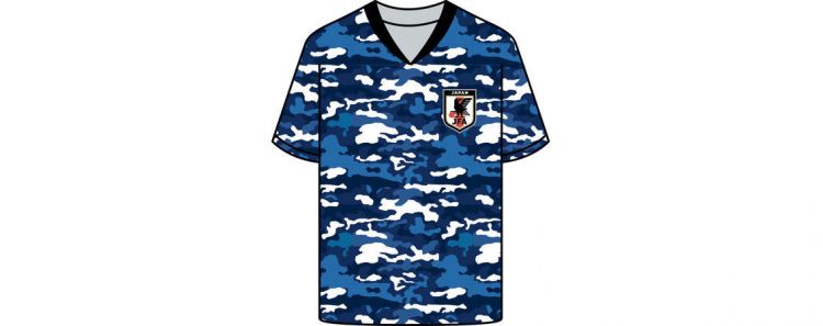 日本足球代表队新队服公开！迷彩花纹设计吸睛