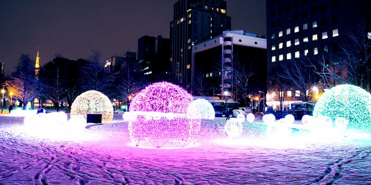 “札幌白色灯树节”22日展出，将持续到圣诞节