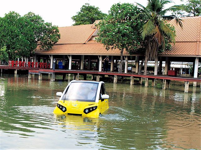 水上漂小型电动汽车“FOMM ME”  2020年投入日本市场