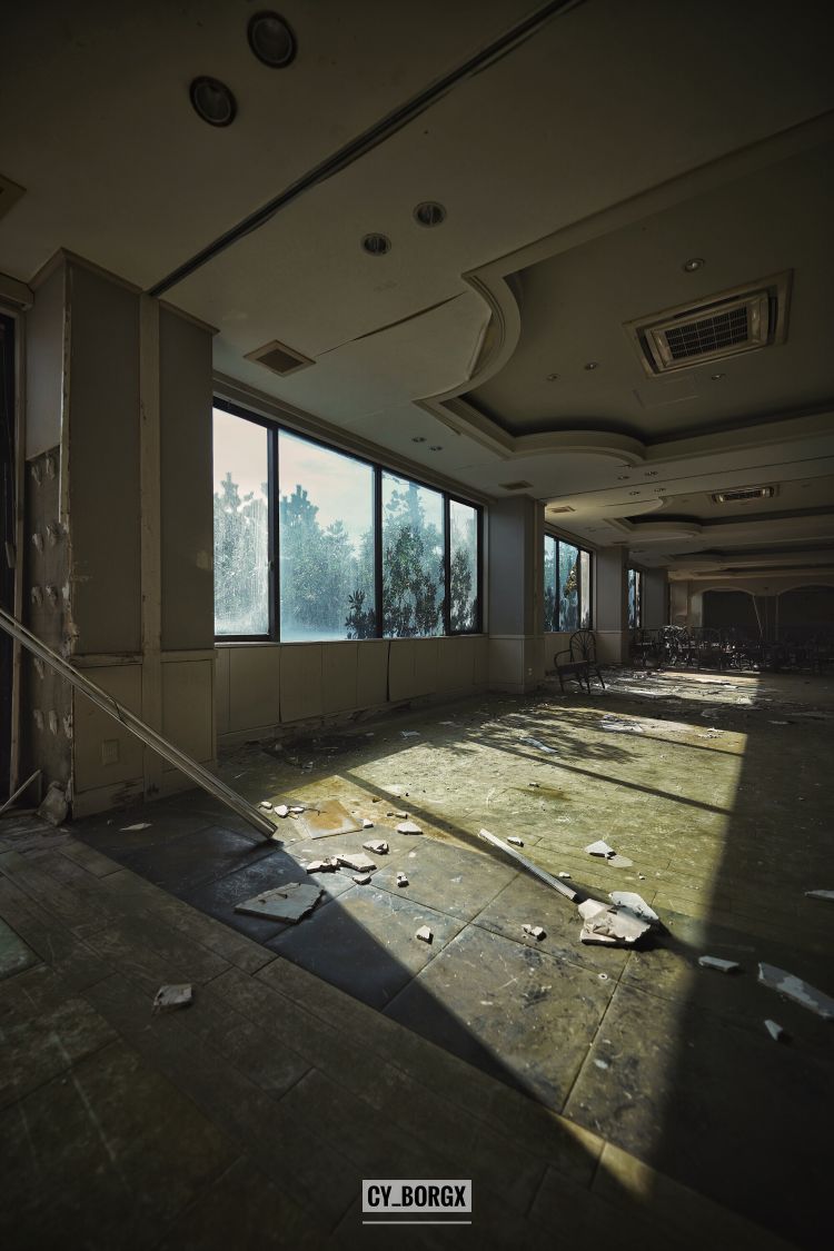 「废墟探索」废弃日本海景酒店