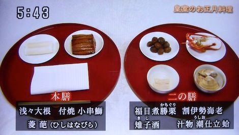 日本天皇过年会吃些什么？