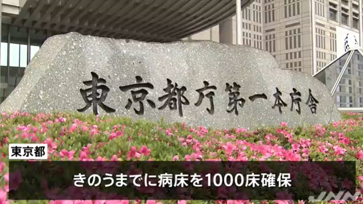 日本昨日新增360例确诊病例，连续三天日增超300人，东京累计确诊超过1000人