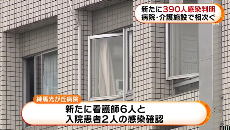 日本昨日新增391例，80岁以上患者死亡率超10%，医疗机构感染还在持续