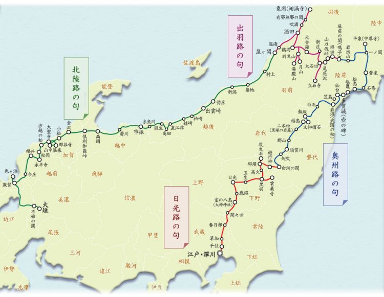 6个月2400公里，日本“俳圣”松尾芭蕉走过的线路备受推崇