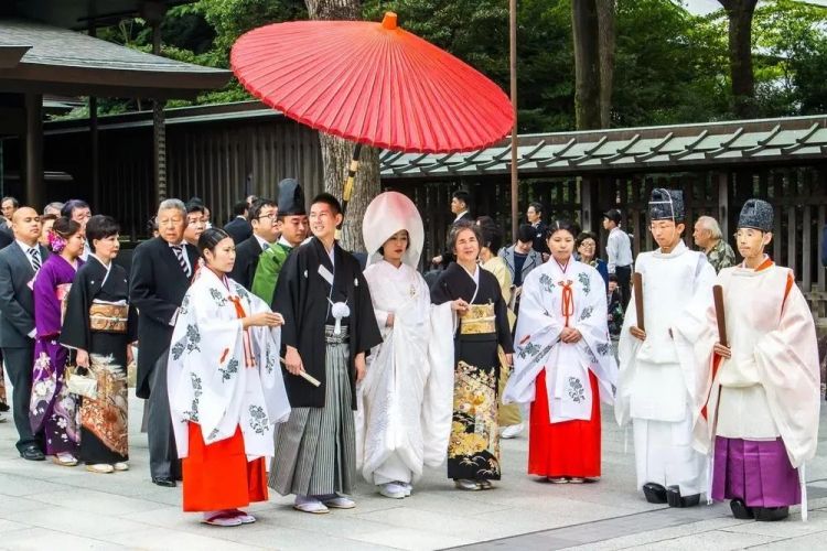 中日节气风物志︱穿着什么颜色的嫁衣说