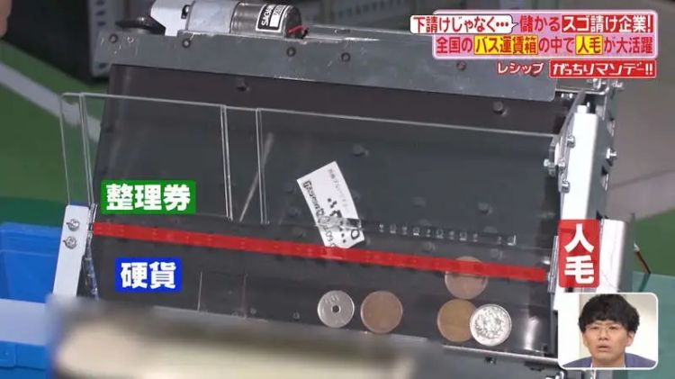 日本公交车投币箱里的“黑科技”,竟是印度人的头发…… 日本公交车投币箱里的“黑科技”,竟是印度人的头发……