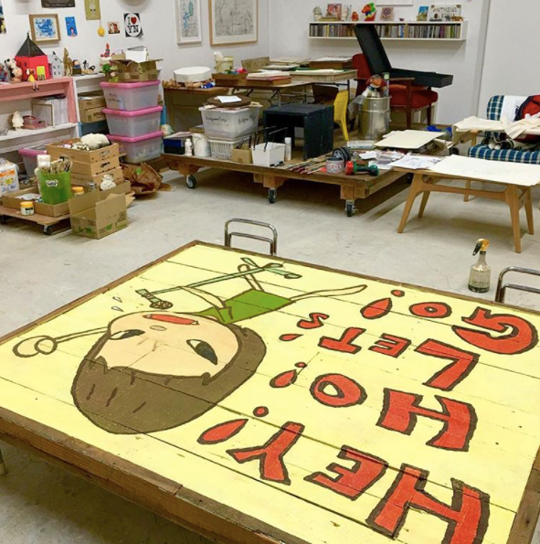 奈良美智，一个被绘画耽误的摇滚明星