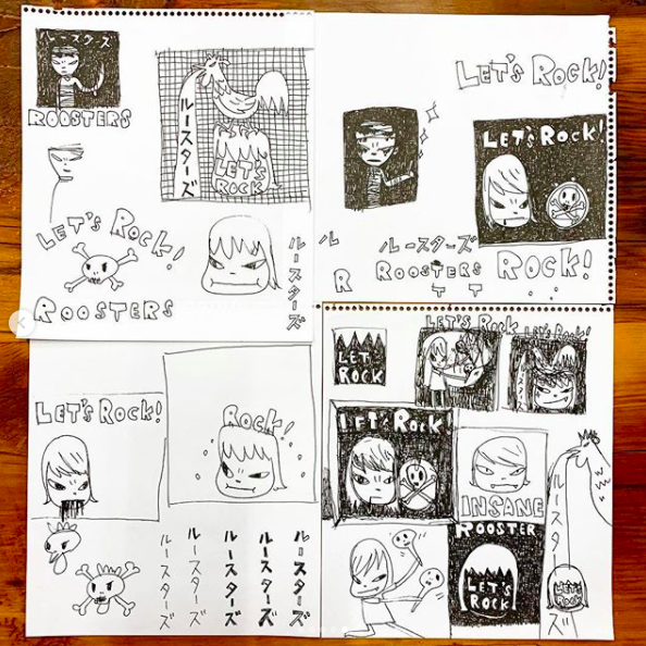 奈良美智，一个被绘画耽误的摇滚明星