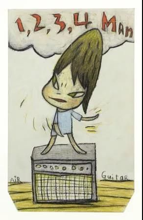 奈良美智，一个被绘画耽误的摇滚明星