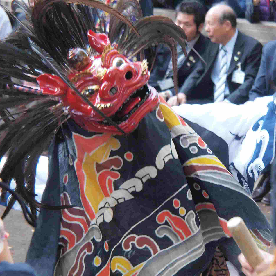 看日本舞狮,成了我最近的快乐源泉