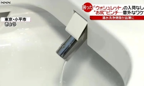 日本人的屁股危机：温水冲洗马桶盖断货了