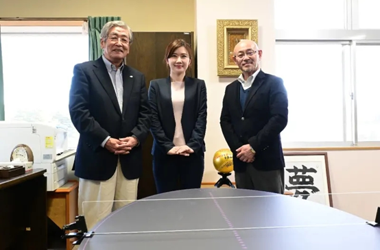 福原爱受聘成为青森大学客座副教授 福原爱受聘成为青森大学客座副教授