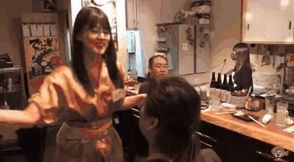 日本居酒屋的特殊服务，只要500日元一次