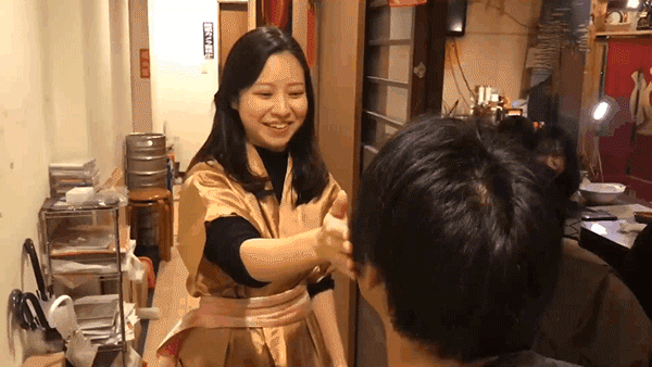 日本居酒屋的特殊服务，只要500日元一次