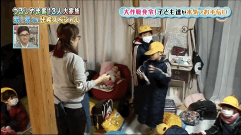 日本夫妻连生13个娃，每天凌晨2点睡4点起，网友：听着我已经窒息了....