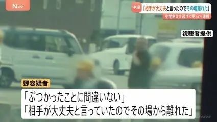 撞了日本小学生还跑？中国男子酒驾后称“他们没事我就走了”