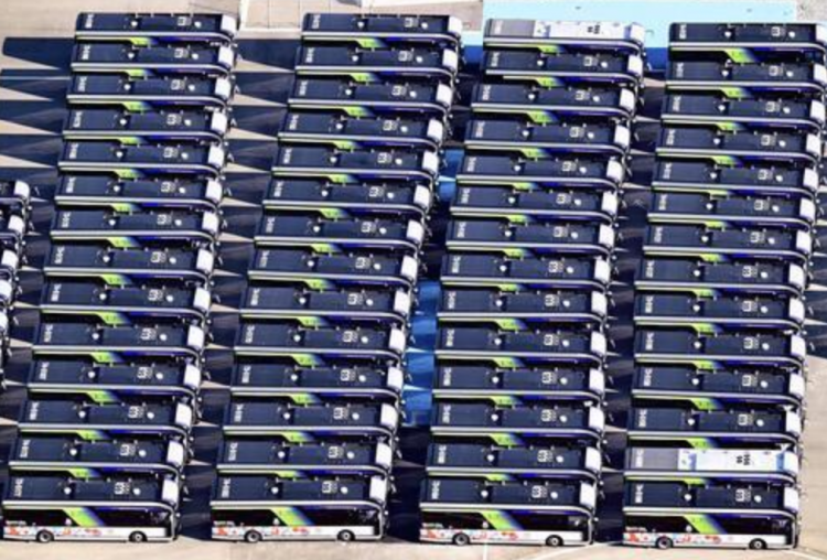 大阪世博150辆电动巴士陷“闲置危机” 安全隐患致转用计划搁浅 大阪世博150辆电动巴士陷“闲置危机” 安全隐患致转用计划搁浅