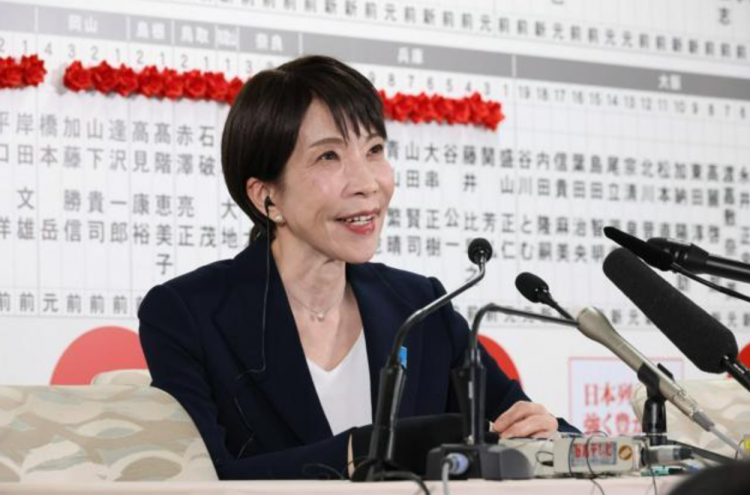 日本自民党创历史纪录 众院选举单独斩获310席