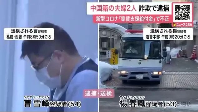大案件：骗取日本政府补贴6.5亿，还买地买楼，中国籍夫妇被捕……