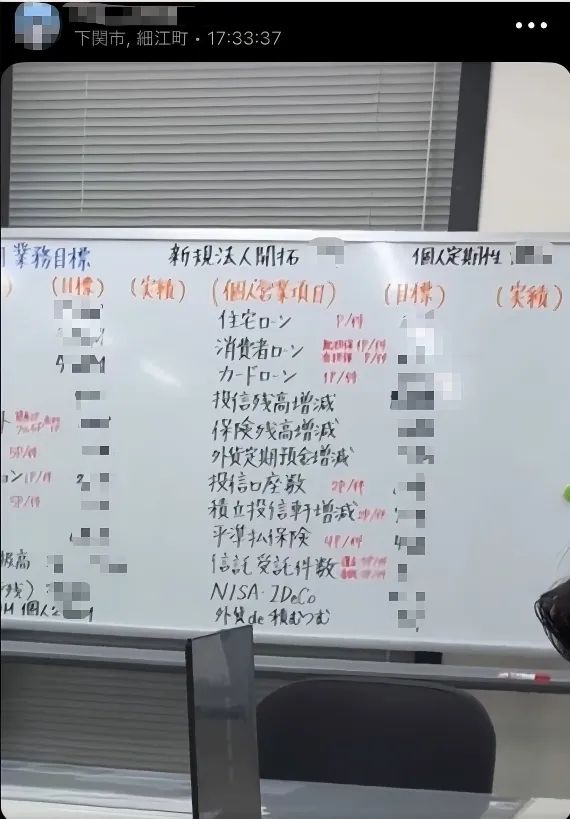 日本某银行客户信息竟直接出现在员工社媒主页中……日网直呼：“上班就别玩社交软件！”