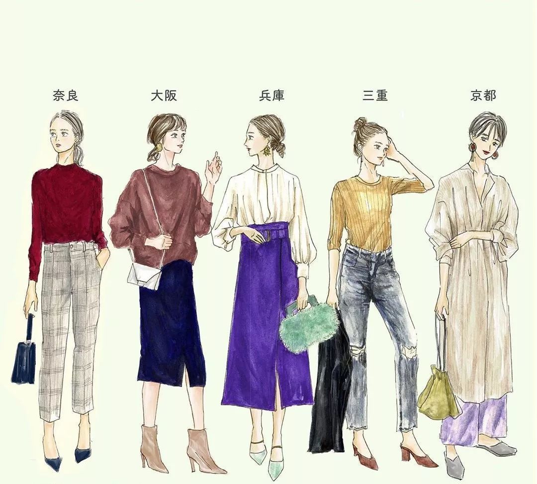 盘点日本47个都道府县的「全国女子图鉴」来了！总有一款适合你~