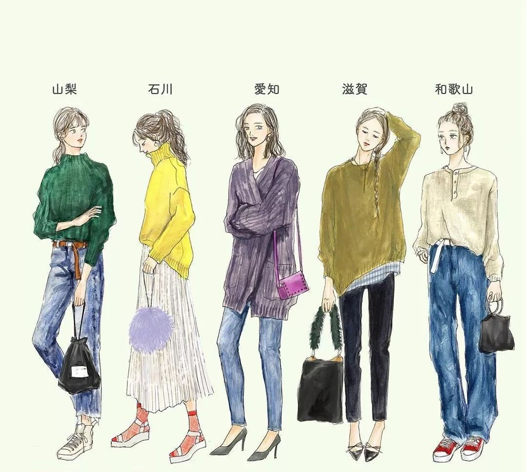 盘点日本47个都道府县的 全国女子图鉴 来了 总有一款适合你 日本通