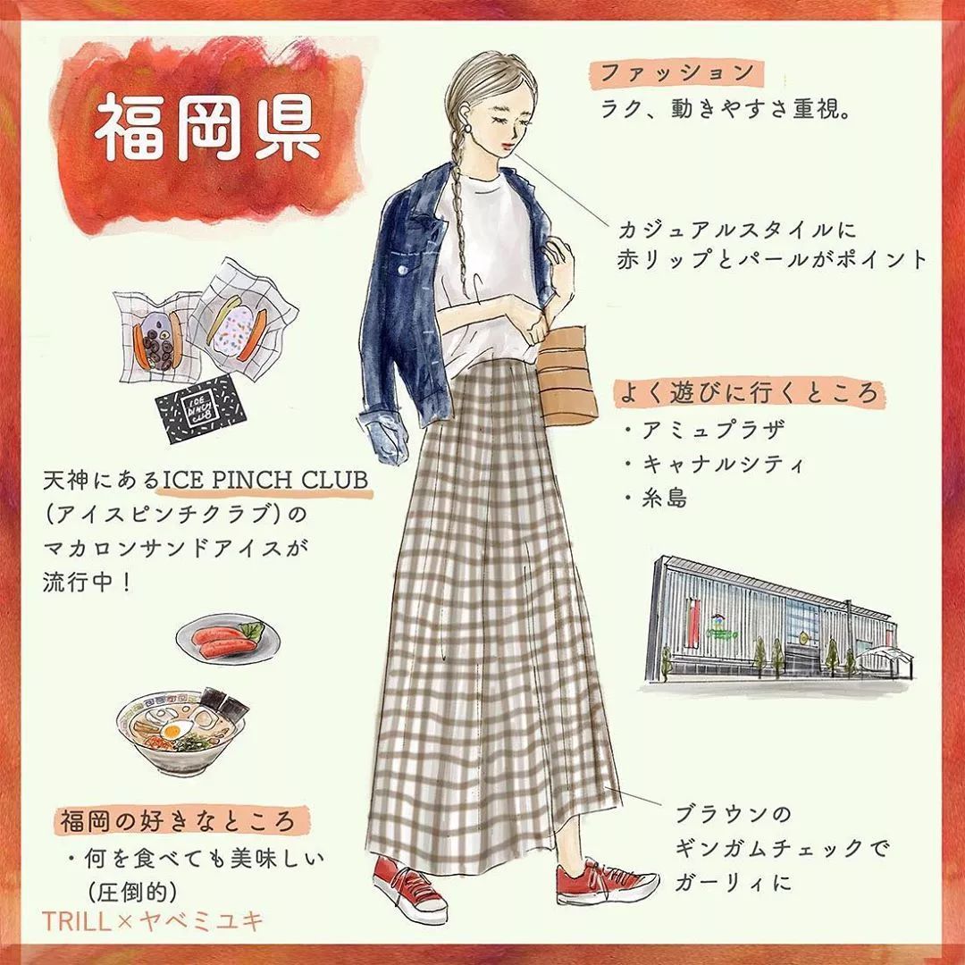 盘点日本47个都道府县的「全国女子图鉴」来了！总有一款适合你~