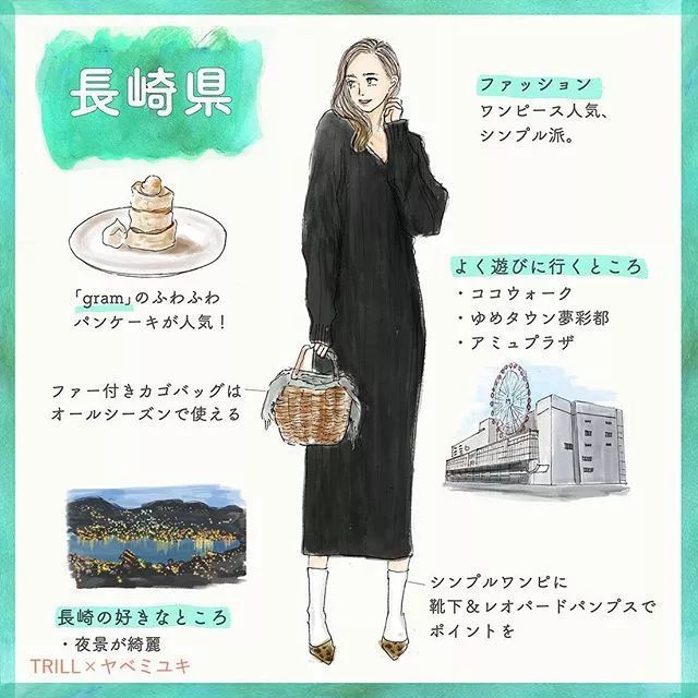 盘点日本47个都道府县的「全国女子图鉴」来了！总有一款适合你~